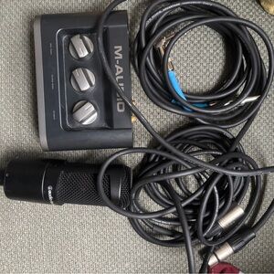 M-Audio Interface and Microphone Set